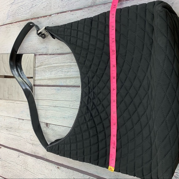 Bally Quilted Black Logo Shoulder Bag - Picture 8 of 9